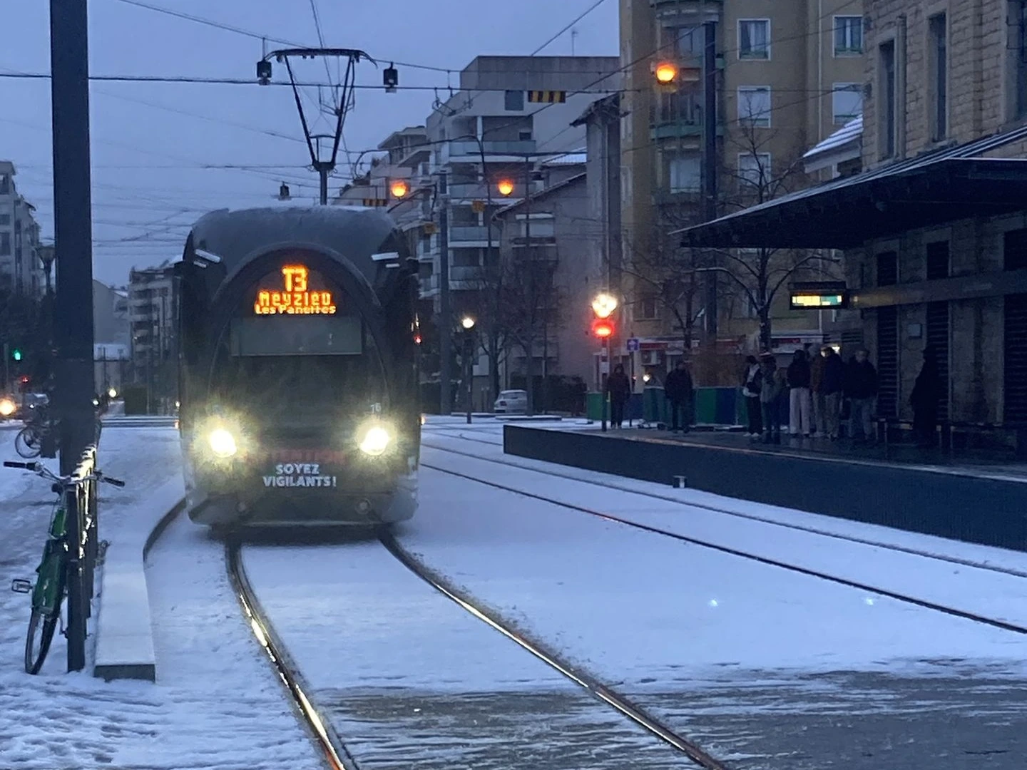 T3 sous la neige